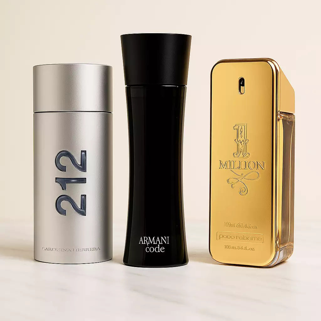 ACQUISTA 1 PRENDI 3 - Carolina Herrera 212 Men | Giorgio Armani Code | Paco Rabanne 1 Million 100ml ®